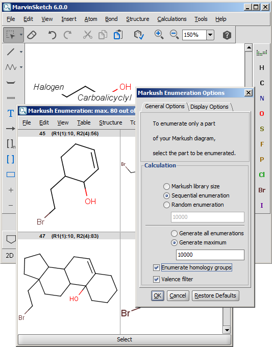 Markush Enumerator Plugin